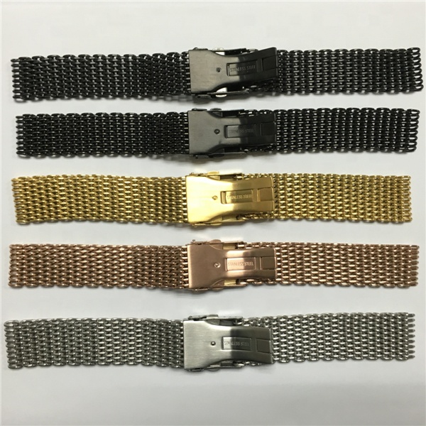 Shark Mesh Watch Strap · Customizable Colors And Logos