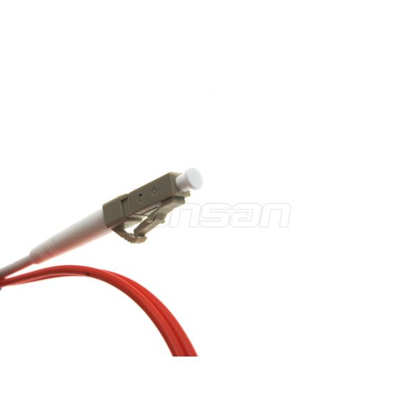 単信LC LCの単一モードのOS2のFTTHのための1メートルLSZHのパッチ・コードをパッチ・コード