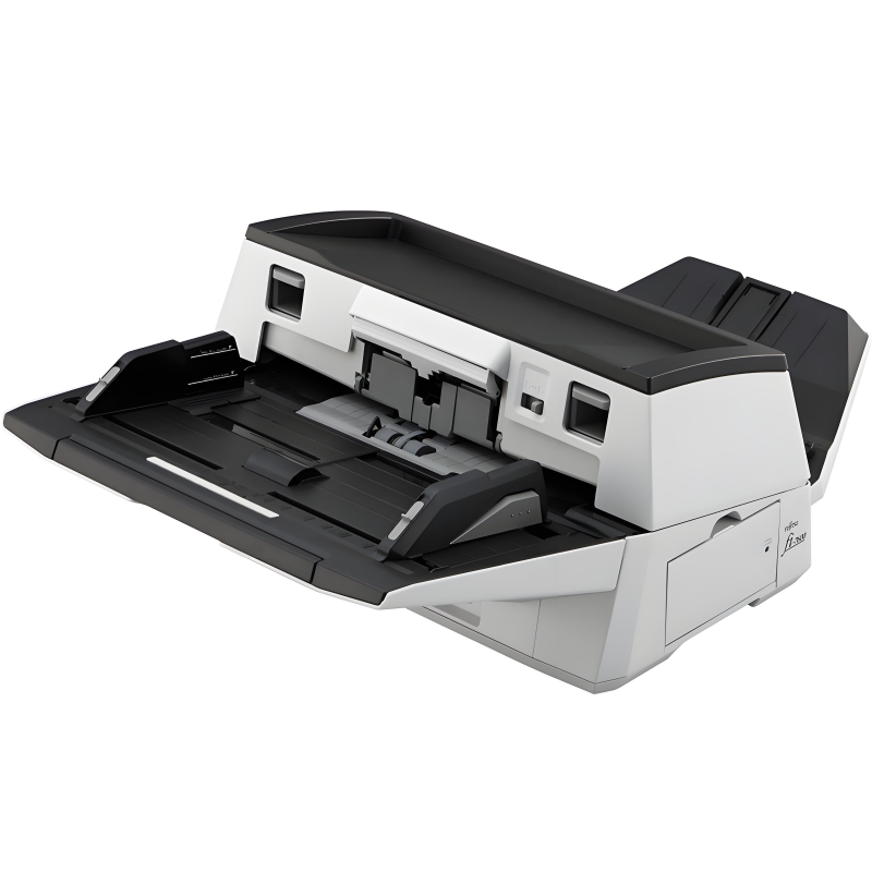 Fuji Tsu Fi-7600 New A3 High-Speed Document Scanner Double-Sided Feed CCD Sensor USB Interface 60pm Scan Speed 600X1200dpi
