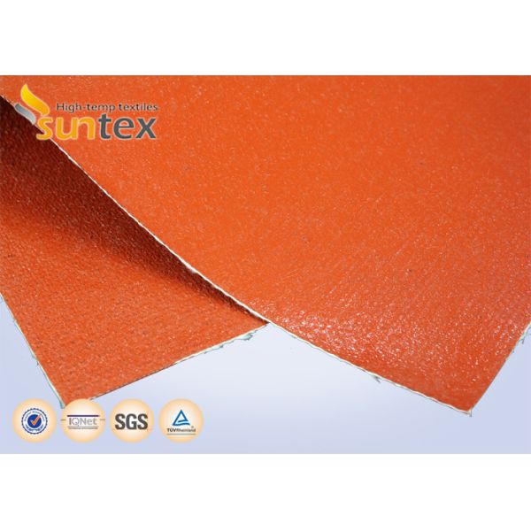 Heat Insulation Silicone Fiberglass Cloth High Temperature High Silica Cloth