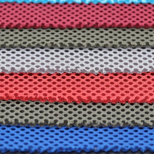 Anti - Static Polyester Air Mesh Fabric For Sports Shoes / Suitcases Free Sample