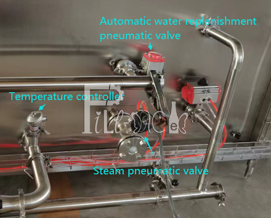 Equipo automático del túnel de enfriamiento del pasteurizador de la máquina del relleno en caliente 20000BPH