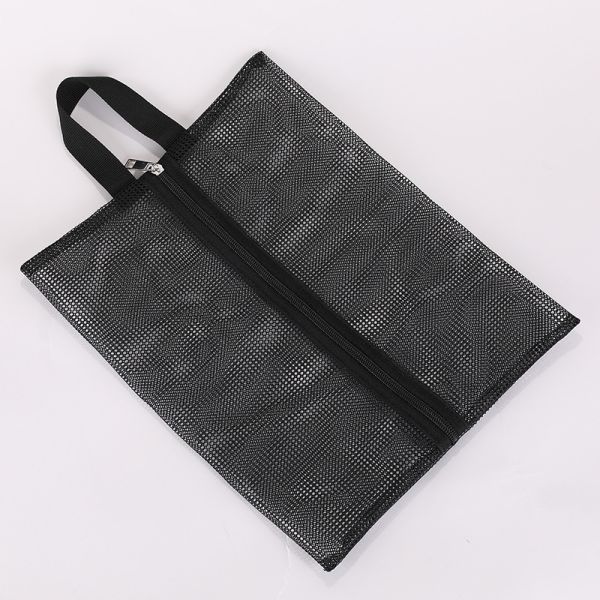 Tote Mesh Makeup Travel Storage Wash Bag Large Capacity Portable Multi-Pocket Beach Bag Swimming Bag