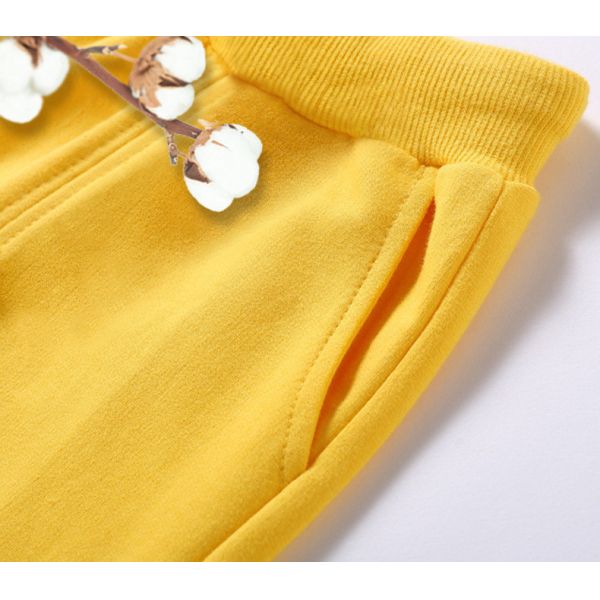 Sports Children'S Outfit Sets Casual Gold Velvet Two Piece