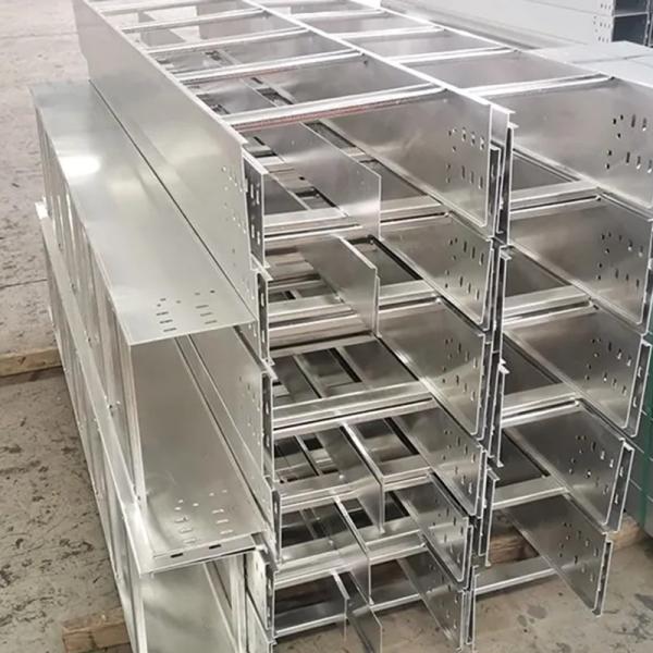 HDG Surface Finish Aluminum Cable Tray Easy To Modify For Ultimate Flexibility