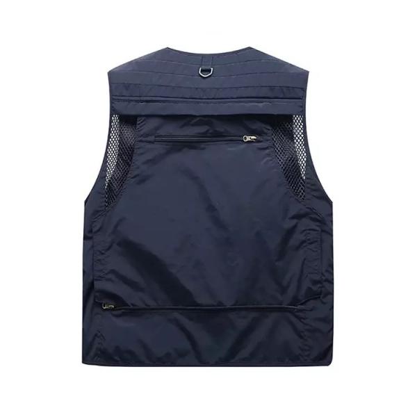                  Summer Fashion Men′ S Photographer Waistcoat Mesh Many Pocket Vest             