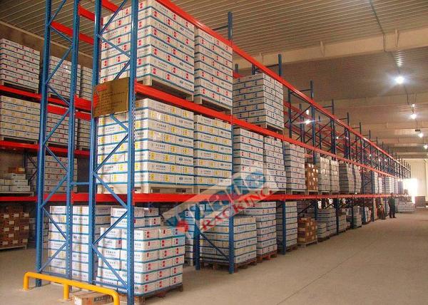 ISO Q235B Pallet Rack Shelving 1500kg Warehouse Racking System