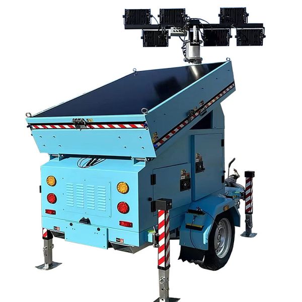 Affordable Solar Light Tower Outdoor Light Tower High Intensity Illumination Solar Light Tower Manufacturer