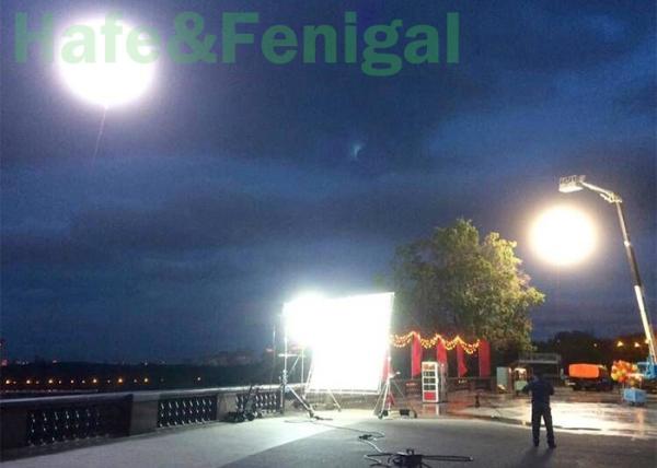 Cinematographic HMI Film LED Lighting Balloon Sphere / Ellipse 4000w Daylight