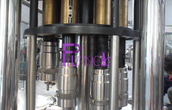 Plastic Bottle Fresh Juice Filling Machine PLC Control With Touch Screen