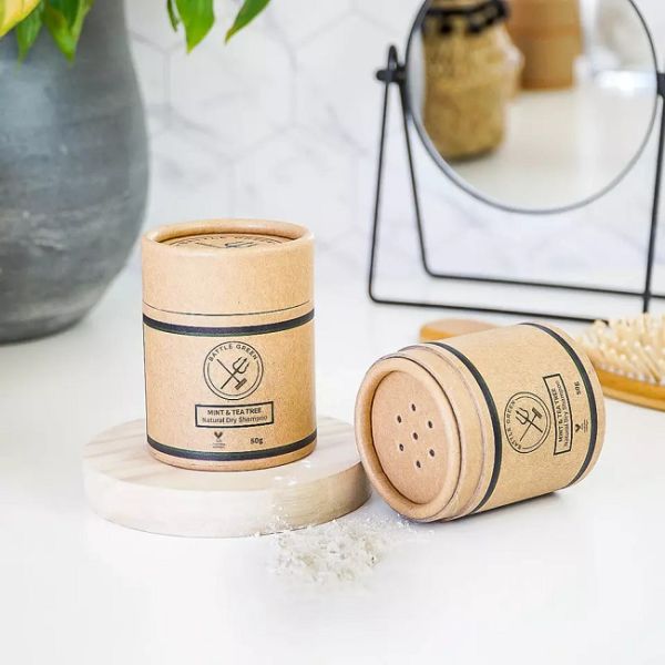 Food Grade Cardboard Spice Seasoning Container Powder Sifter Paper Tube Packaging