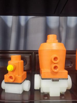 Anticorrosive Plastic Diaphragm Valve For Flow Control UV Resistant