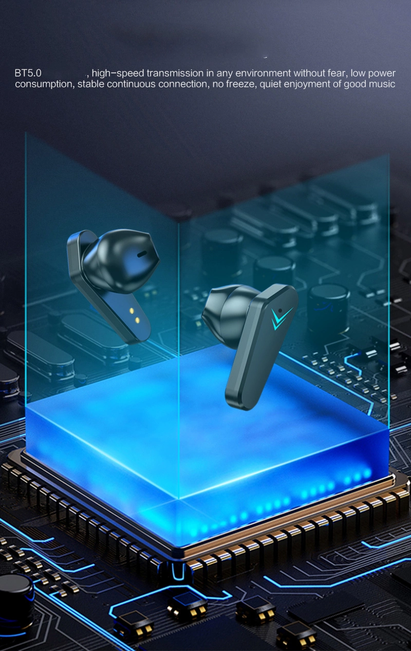 Наушники игры 200MAH беспроводные, материал ABS Bluetooth мини Наушники