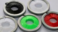 Pincel de selos de nylon circular personalizado industrial Pincel de feridas internas Pincel espiral
