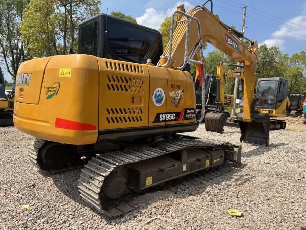 Sany SY95C Usado Sany Excavator Crawler Hidráulico 9 toneladas 9185kg 0,36m3 Balde