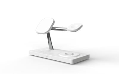 Airpods Samsung Sleek Metal Wireless Charger Dual Wireless Charging Pad 15W