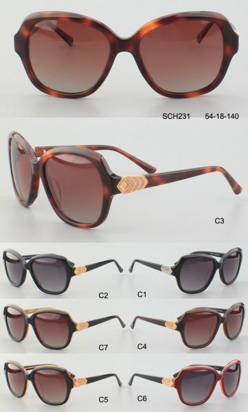 SCH231 54 - 18 - 140 Acetate Frame Sunglasses For Driving
