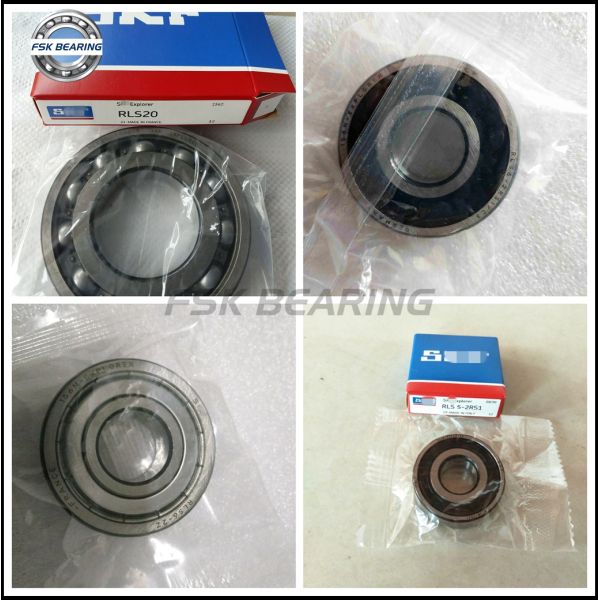 Silent RLS4-2RS1 Inched Size Ball BEARING Single Row Shaft ID 12.7mm