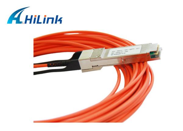 os 10M Ative Optical QSFP a QSFP cabografam o consumo ativo da baixa potência do cabo ótico de fibra multimodo