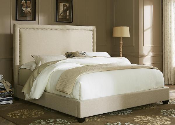 Upholstered Bed, Upholstered Headboard, Luxury Upholstery Hotel Furniture