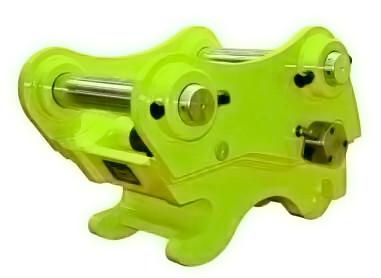 Wear Resisting Excavator Quick Hitch Mini Digger Parts Green Color