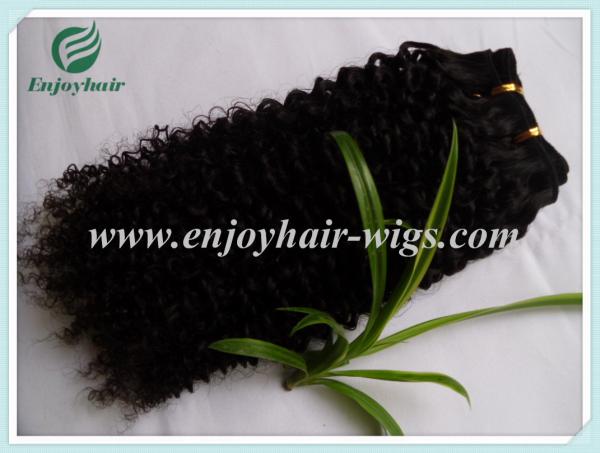Peruvian 5A virgin remy hair weave ,natural color(can be dye) curly hair 10''-26''length