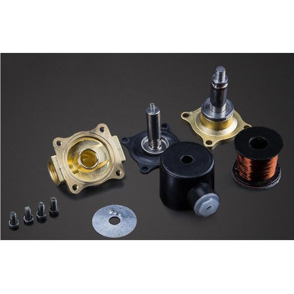 Латунный клапан соленоида 1/4