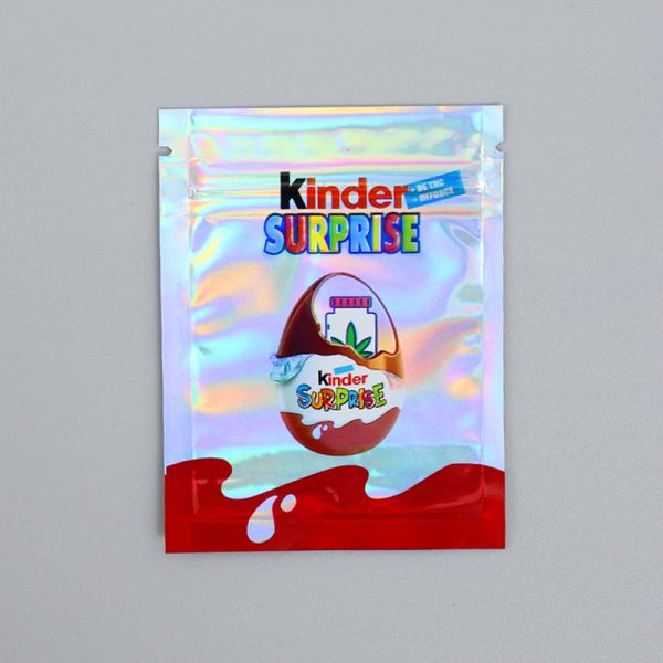 Zhihe Custom Die Cut Mylar Resealable Moisture Proof Zipper Bags 3.5g 28g Custom Printed Snack Candy Cookie Packaging