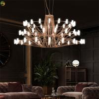 Home Hotel Metals Art Baking Paint White Silver LED Modern  Pendant Light
