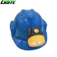 2.8AH LED Mining Cap luzes de segurança recarregável leve 10000 Lux 3.7V