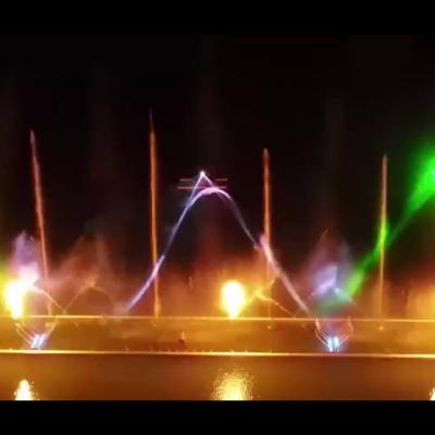 Luz LED Controle Multimídia Musical Fonte de Água de Lago