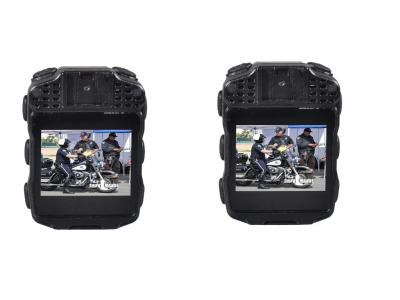12 câmeras vestidas corpo do PM Wifi, câmera Wearable GPS da polícia 64GB apoiaram