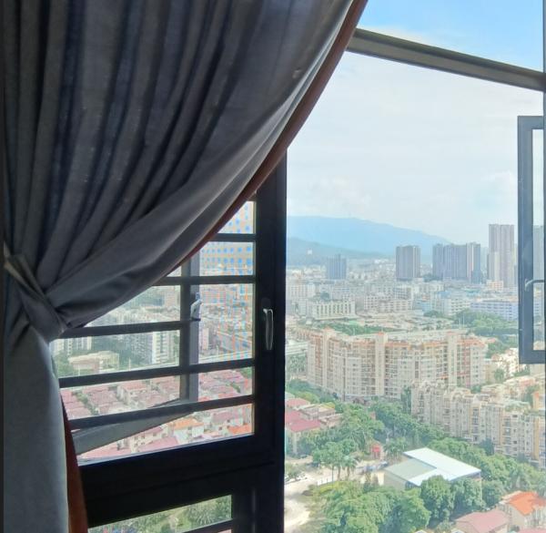 Modern Aluminum Swing Window Insulated Glass Swing Open Windows