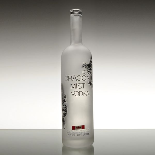 750ml Clear Empty Super Flint Liquor Bottles with Customized Weight/Height