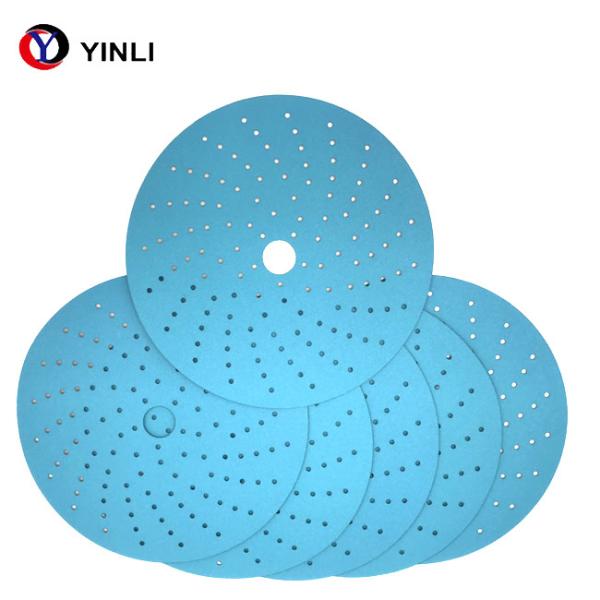 150mm 6 Ceramic Sanding Disc Paper Polyester Film For Metal Polishing