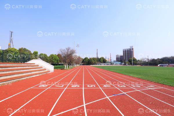 Eco Friendly Breathable Plastic Track By RoHS / SGS Certificated EPDM Rubber Granules