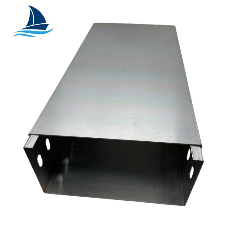 Rustproof Industrial Aluminum Alloy Trough Cable Trunking Electrical Cable Tray System