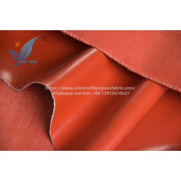 4mm Anti Aging Silicone Fiberglass Fabric Industrial Use Custom Sizes