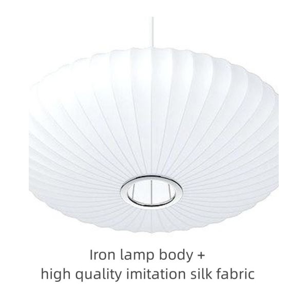 Современный минималистический многоформенный подвесок светлый шелк как скандинавская люстра для столовой