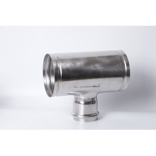 Round Stainless Steel Grooved Fittings Welded Grooved End Fittings