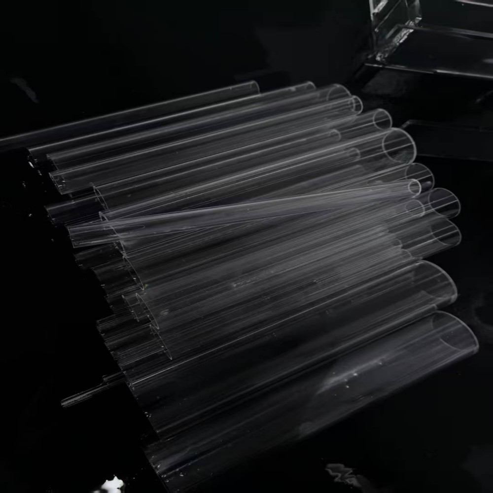 Ultraviolet Light Quartz Glass Tubes Custom Sizes High Performance Quartz Sleeve