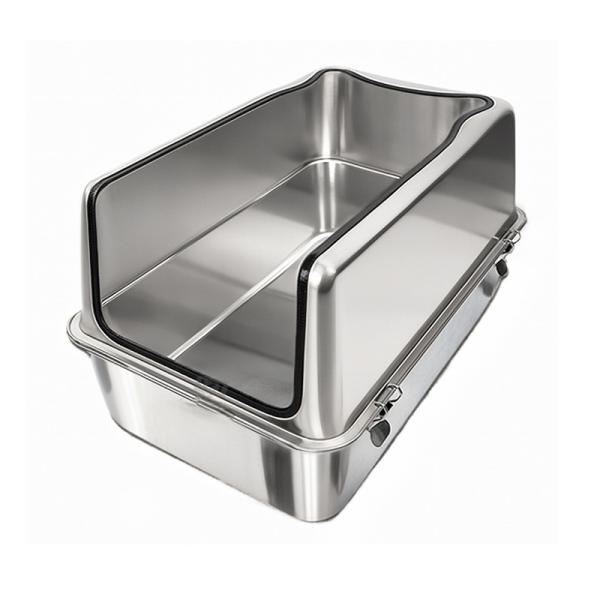 Waterproof UV Sanitization Smart Litter Box Waste Receptacle