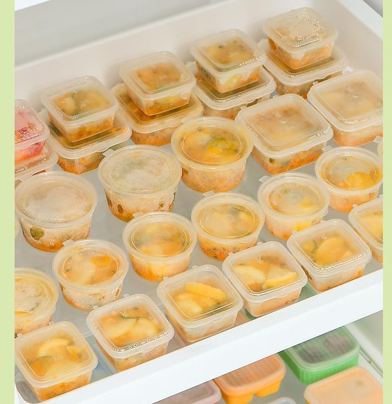 Transparent Plastic Sauce Cup for Soup or Juice Disposable Take out 0.75 oz-4 oz