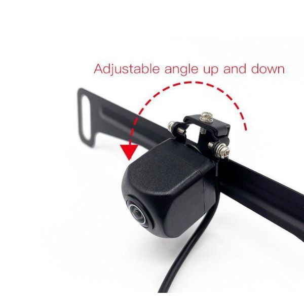 Waterproof License Plate Frame AHD 1080P Reverse Camera, Night Vision Parking Aid for Car Rear View, 1 Year Warranty OEM ODM