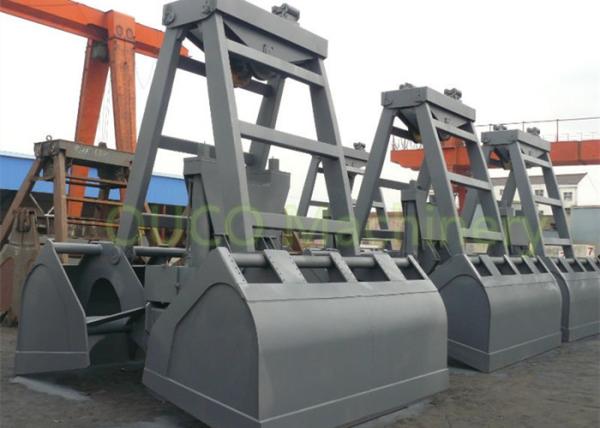 12 CBM Radio Remote Control Grab Bucket Ship Grapple With Safe lifting Capacity