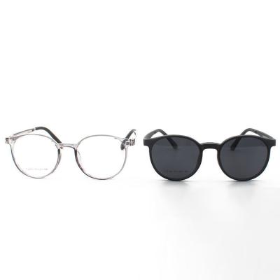 5 Colours TR90 Frame Magnetic Polarized Clip On Sunglasses