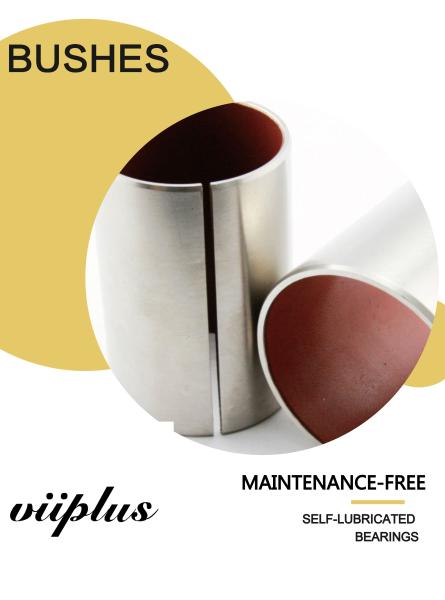 Tin - Plated Steel /  Dry Valve Bushing , Composite Sliding Bearing