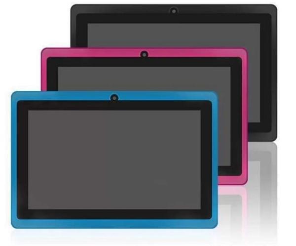 7 Inch A33 Quad Core Kids Touch Screen Tablet Purple 1024*600 HD Display