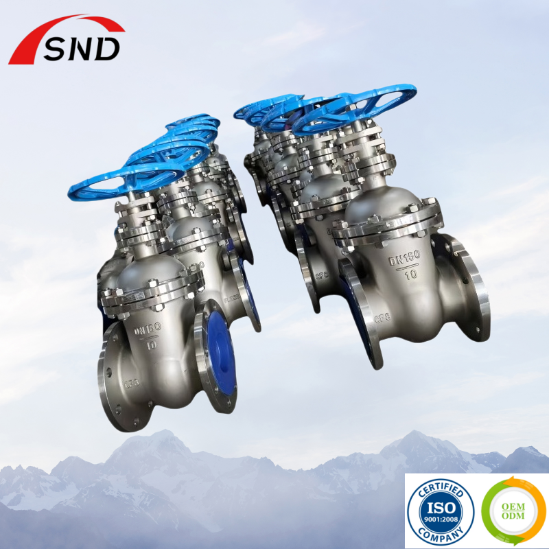 Gate Valve Class 150 to 1500 Pressure Rating Designed According to GB ASME GOST Standards and Tested to API 6D for Industrial