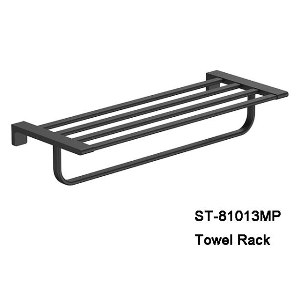 Hotel Bathroom accessories double towel bar stainless steel towel rail towel rack with wall mount